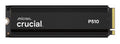 Crucial P510 2TB Gen5 2280 NVMe M.2 SSD Heatsink 10,000 / 8,700 MB/s R/W 1200TBW 1.4M IOPS 1.5M hrs MTTF Full-Drive Encryption 5yrs