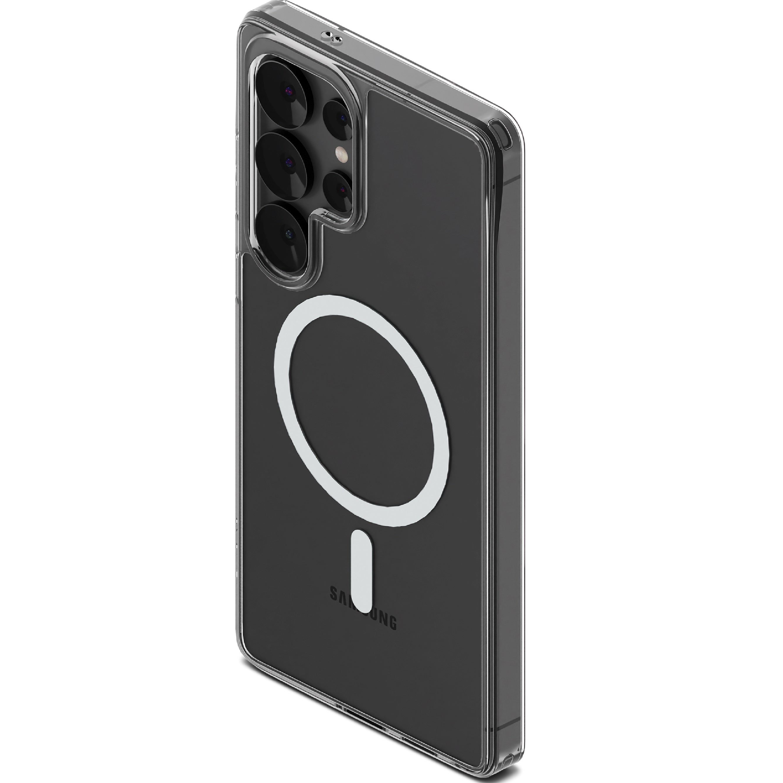 Cygnett AeroMag Samsung Galaxy S25 Ultra  5G (6.2') Clear Magnetic Case- (CY5288CPAEG),Anti-Yellowing,UV Resistance,Shock Absorbent,2 Years Warranty