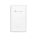 TP-Link EAP625GP-Wall Omada AX1800 Wi-Fi 6 Wall Plate GPON Access Point, 574Mbps at  2.4 GHz + 1201 Mbps at 5 GHz, AC Power, Poe Out,4×Internal Antenn