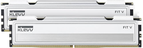 *Price Valid For SOH Only* Klevv KD5AGU880-60B280F, FIT V, UDIMM, DDR5 32GB(2x16GB), 6000MHz, CL28, 1.35V, White, Optimised for AMD, Limited Lifetime Warranty
