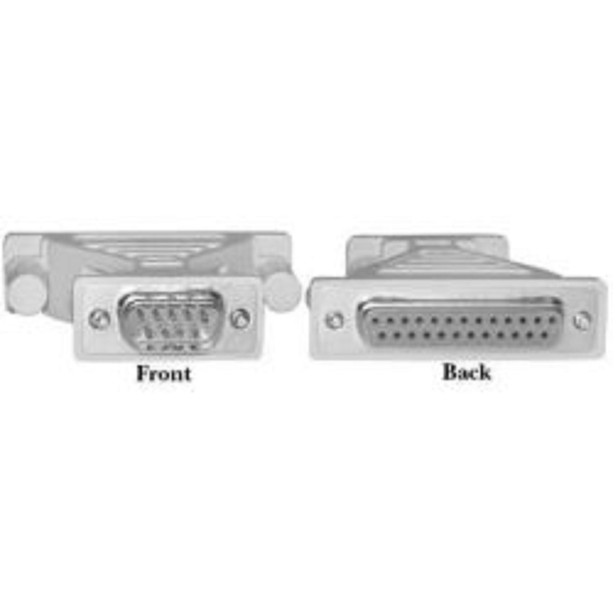Generic D-SUB DB25F - DB9M Adaptor