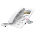 Fanvil H5 Hotel / Office Enterprise IP Phone - 3.5' Colour Screen, 1 Line, 6 x Programmable Buttons, Dual 10/100 NIC, POE, 2 Years Warranty- White