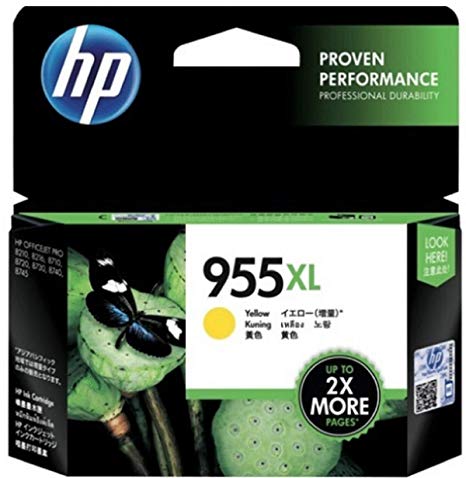HP L0S69AA, 955XL High Yield Yellow Original Ink Cartridge
