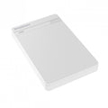 Simplecom SE203 Tool Free 2.5' SATA HDD SSD to USB 3.0 Hard Drive Enclosure - White Enclosure Super Speed USB3.0 offer Transfer Rates Up To 5Gbps