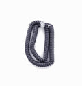 Fanvil curly cord for XU series headset, curve，black