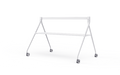 Yealink Floorstand for MeetingBoard 86' with Tray,Perfect fit for Yealink MeetingBoard 86',Wheeled for easy transport Stable, White, EOS
