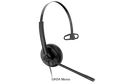 Yealink UH34 Mono Teams USB Headset, Lightweight, All Day Wearing Comfort, Ear Wideband Noise Cancelling Microphone, Leather Ear Cushions, USB-A