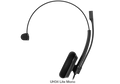 Yealink UH34 Lite Mono Teams USB Headset, Lightweight, All Day Wearing Comfort, Ear Wideband Noise Cancelling Microphone, Foamy Ear Cushions, USB-A