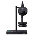 LAST STOCK Yealink WH62 Dual Teams DECT Wireless Headset Headset, Busylight On Headset, Leather Ear Cushions, Acoustic Shield Technology, Built-in Rin