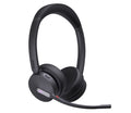 Yealink WH64 Hybrid Dual UC DECT Wireless Headset, DECT & Bluetooth Hybrid Wireless Technology, 3-Mic Noise Cancellation, UC Certified, Dongle WDD60