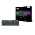 *Price Valid For SOH Only* Klevv KD5BGUA80-60A300G, CRAS V RGB, UDIMM, DDR5, 64GB(2x32GB), 6000MHz, CL30, 1.35V, Black, Limited Lifetime Warranty