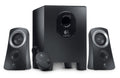 Logitech 980-000414, Z313, Speakers 2.1 System, RMS Power: 25W, Peak power: 50 watts, 3.5mm Headphone jack, Frequency response: 48 Hz–20 kHz (+/- 3dB), 2 Year Warranty