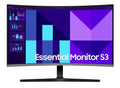 Samsung 32' S39GD FHD 100Hz Curved Monitor 1920x1080 4ms 16:9 1500R Tilt VESA VA HDMI D-Sub Headphone Flicker Free Eye Saver Mode Black