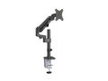 Brateck Single Monitor Heavy-Duty Aluminum Gas Spring Monitor Arm Fit Most 17' - 35' Monitors Up to12kg per screen VESA 75x75/100x100 （LS）