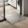 Brateck Two-Sided Aluminum Wheelchair Threshold Ramp, Silver Color, 1114x920x60mm, Weight Capacity 300kg (LS)