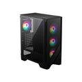 MSI MAG FORGE 120A AIRFLOW ATX Case, 2x USB 3.2, 1x Mic-in / Audio-out, 1x LED, 3x 2.5', 2x 2.5'/3.5', ATX / Micro-ATX / Mini-ITX