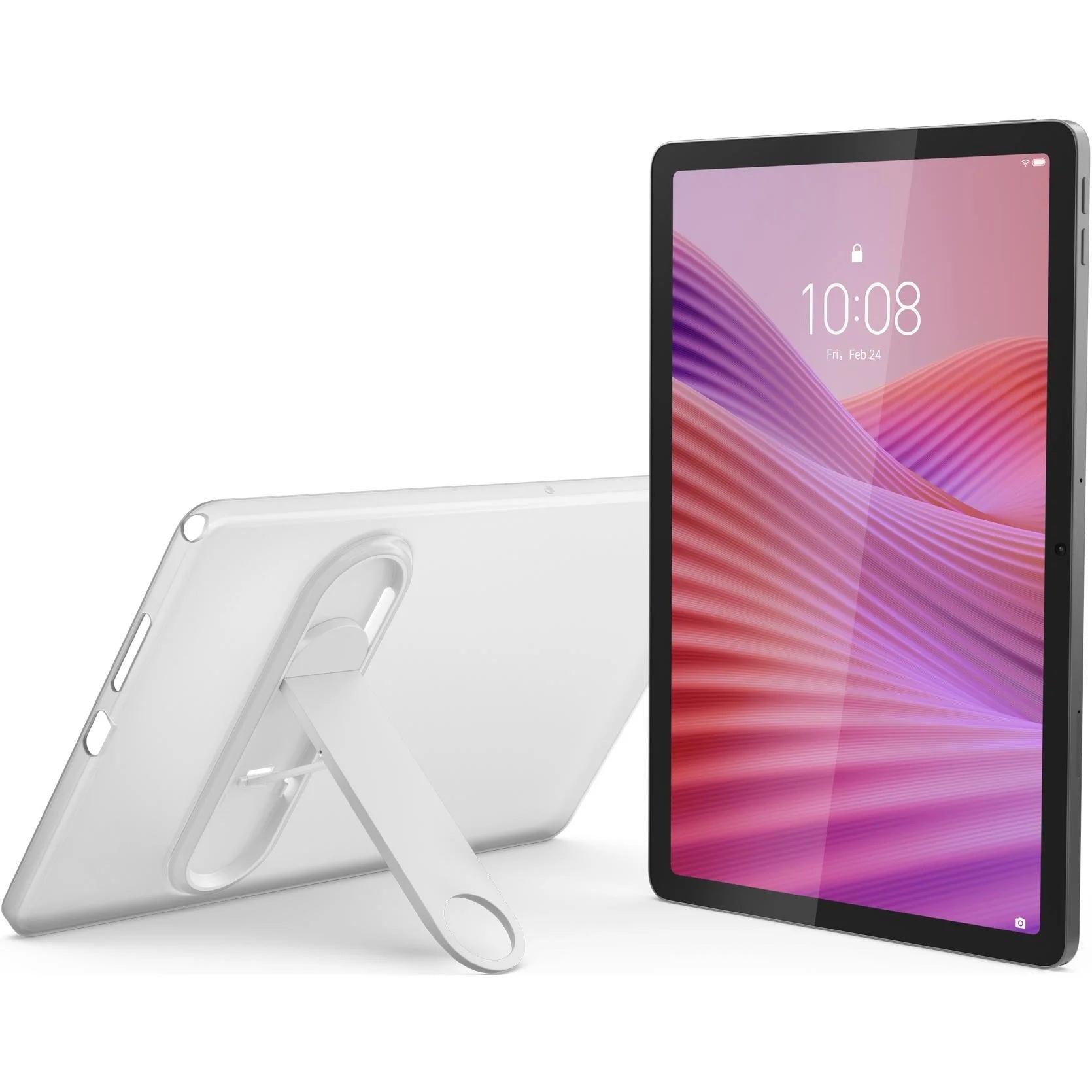 Lenovo Tab 10.1' LTE 128GB With Clear Case - Luna Grey (ZAEJ0157AU) *AU STOCK*, 10.1', FHD+, 4GB/128GB, 8MP/5MP, Android, 5100mAh, 1 Year Warranty