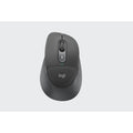 Logitech Signature Comfort Plus M850 L Wireless Bluetooth mouse, SmartWheel scrolling, Easy-Switch between up to 3 devices, Graphite, 910-007733