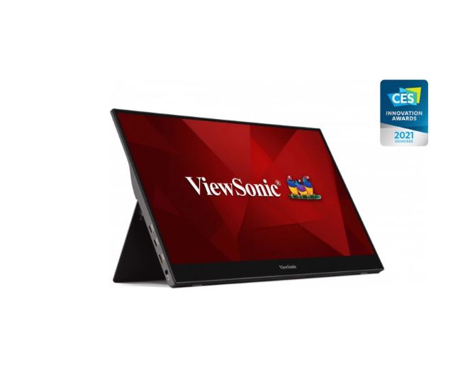 ViewSonic 16' TD1655 USB-C Touch FHD IPS , 2x Type-C (Power in with Video & Data). 3.5mm Audio, Mini HDMI x 1, Ultra Portable Monitor