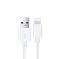 USP Lightning to USB-A Cable (1M) White - Quick Charge & Connect, Fast Charge, Durable & Reliable, Apple iPhone/iPad/MacBook, 2 Years Warranty