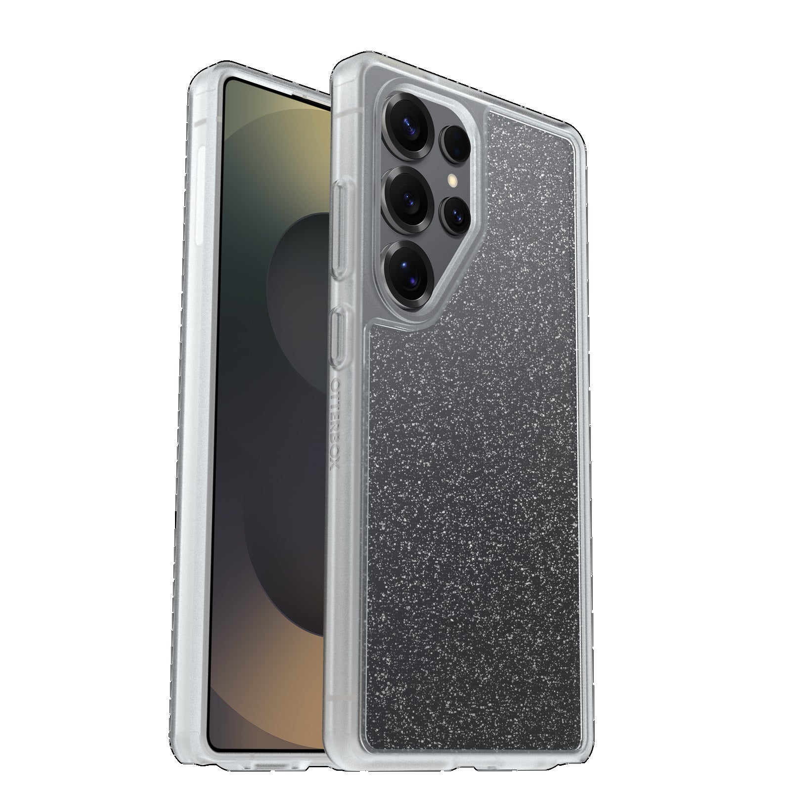 OtterBox Symmetry Clear Magnets Samsung Galaxy S25 Ultra 5G (6.9') Case Stardust - Clear (77-97524), DROP+ 3X Military Standard, 7 Years Warranty