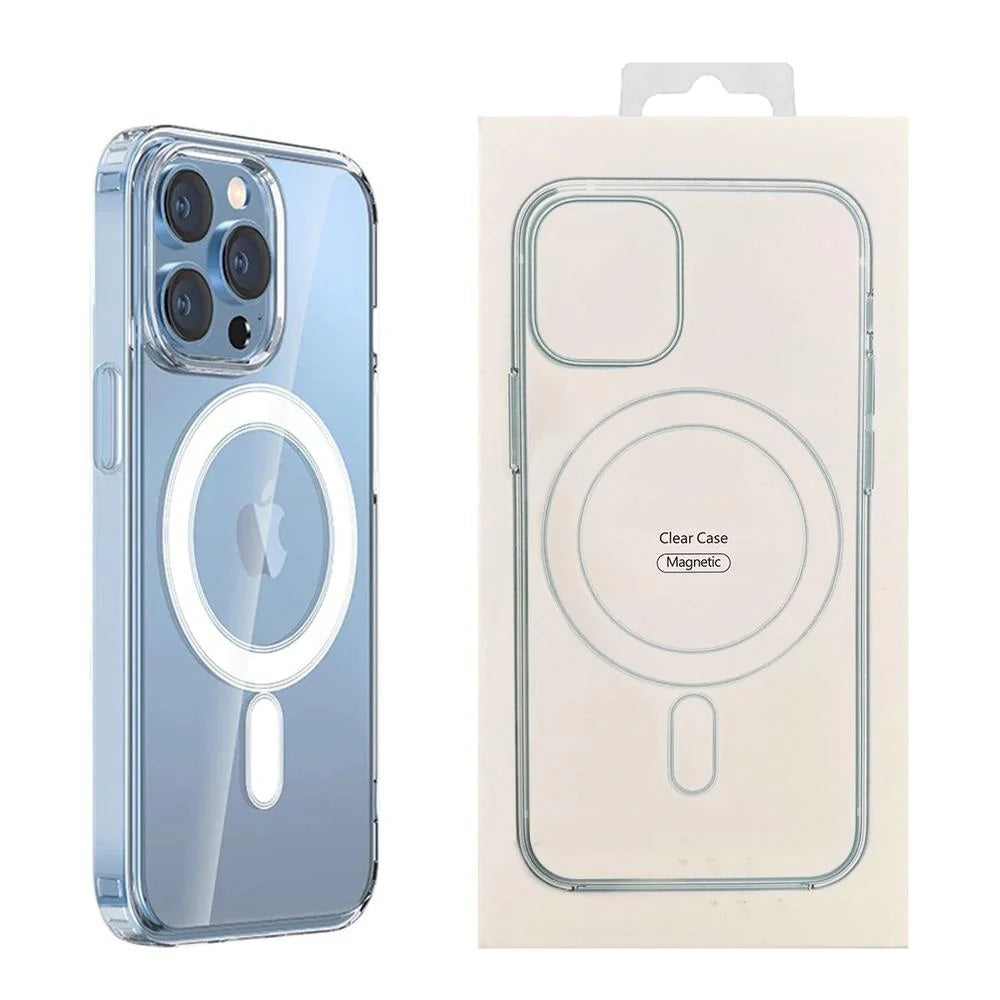 USP Apple iPhone SE (3rd & 2nd Gen) and iPhone 8/7 Clear Case with MagSafe - Crystal Clear, 360° Rotating, Scratch Resistant,Durable, 3 Year Warranty
