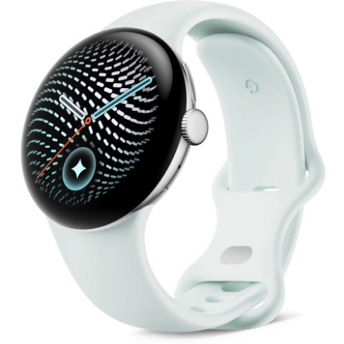 Google Pixel Watch 5 WiFi (45mm) - Polished Silver with Fog Active Band (2nd Gen)(GA10892-US) *AU STOCK*, AMOLED, 3GB/64GB, 465mAh, 2 Years Warranty