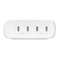 Belkin BoostCharge Pro 200W USB-C (PD 3.0) 4-Port GaN Wall Charger - White (WCH015AUWH), 140W Max Single Port, CEW $2500, 2 Year Warranty