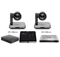 Yealink MVC940 Windows based MTR, MCore Pro, AVHub, 8' Touch Screen, 2x UVC84 12x Optical Zoom Camera, 2x WPP20, No Audio Devices Included