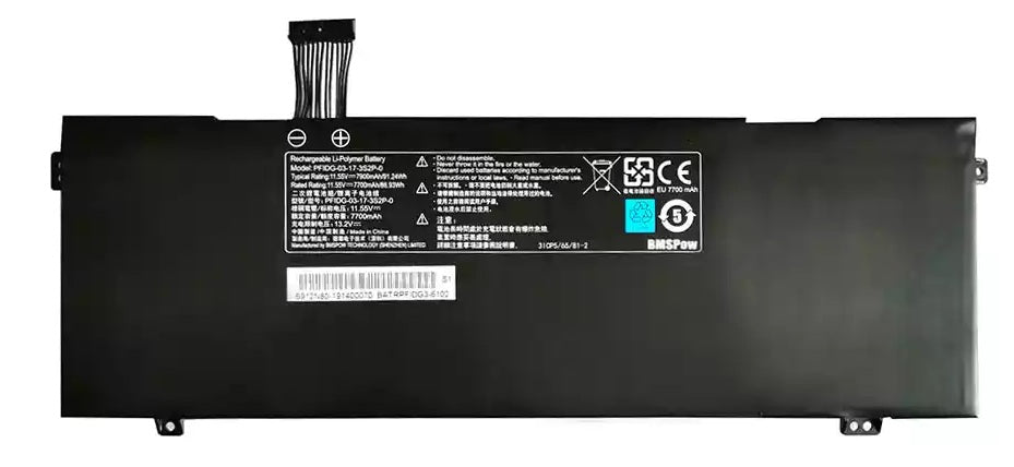 Battery 6cell 11.55V 7900mAh 91.24Wh  for Leader SC568,SC572,SC573,SC574,SC519,SC521
