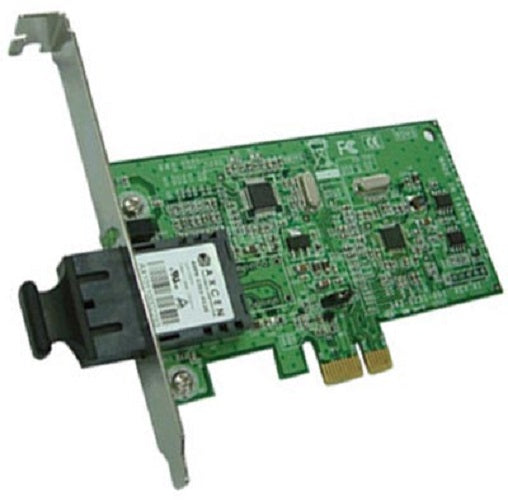 Alloy A102ESC-ASF PCI-E 100Mb Multimode (SC) Fibre Network Adapter with ASF 2.0 support. 2Km