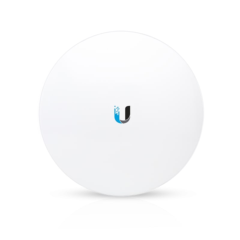 Ubiquiti 5GHz airFiber Dish 23dBi Slant 45 Degree Signal Angle For Optimum Interference Avoidance, Universal Pole Mount,  Weatherproof