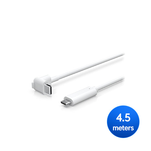Ubiquiti G4 Instant Camera ( G4-INS) PoE to USB-C Cable, Length 4.5M, White, GbE connectivity