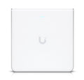 Ubiquiti UniFi Wi-Fi 6 Enterprise Sleek, Wall-mounted WiFi 6E Access Point, Integrated Four-port Switch, For High-density Office Network