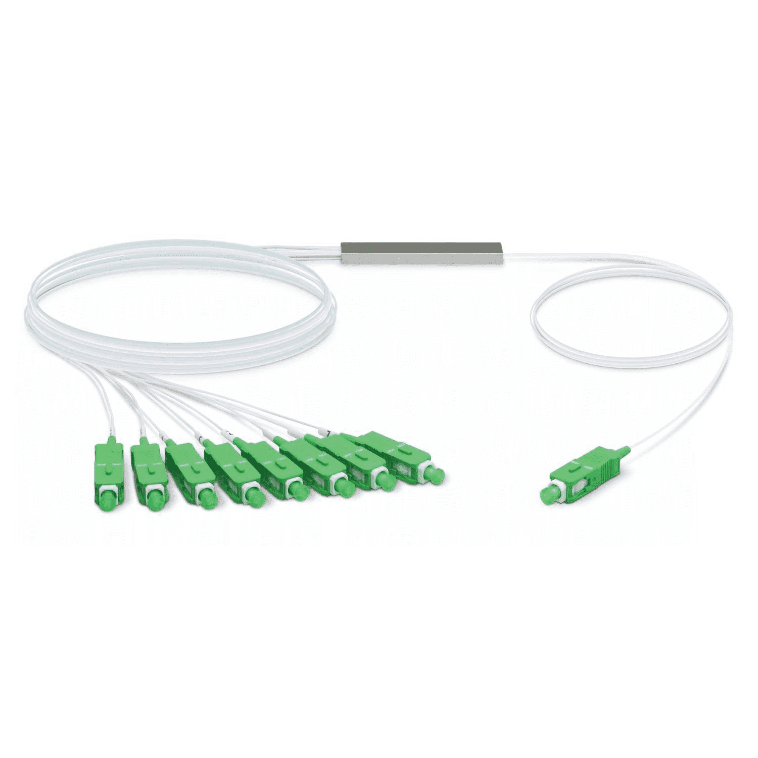 Ubiquiti UFiber Gigabit Passive Optical Network Splitter 1:8,  For Use With UFiber OLT Solutions, Terminated With SC/APC Connector,