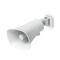 Ubiquiti AI Horn Speaker, White, All-weather PoE 120 dB Horn Speaker With Advanced AI Alert Functionality&Versatile Wall, Corner,Pole Mounting Options