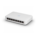 Ubiquiti UniFi Switch USW-Lite-8-POE, 4x PoE Output Ports, 52W PoE Supply, Fanless, Wall Mount Kit Included,