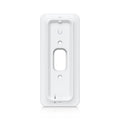 Ubiquiti G4 Doorbell Pro PoE Gang Box Mount, White,Secure, Flat/ 25° Angled Wedge Angled Mounting Plate, Compatible NHU-UVC-G4-DBELL-POE
