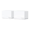 Mercusys Halo H25BE(2-pack) BE3600 Whole Home Mesh Wi-Fi 7 System, 460 m²,  688 Mbps at 2.4 GHz, 2880 Mbps at 5 GHz, MLO, 4096-QAM, OFDMA, EHT160 on 5