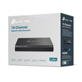 TP-Link VIGI NVR2016H 16 Channel Network Video Recorder, 4K Out, 16MP Decode, H.265+, ONVIF, 2-Way Audio, Remote Monitoring (HDD Not Included)