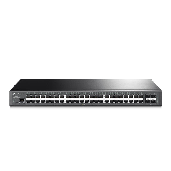 TP-Link SG3452 Omada 48-Port Gigabit L2+ Managed Switch with 4 SFP Slots, Omada SDN, Centralised Mgt, Static Routing  (T2600G-52TS)
