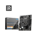 MSI PRO H610M-S WIFI DDR4 Intel LGA 1700 mATX Motherboard 2x DDR4~64GB,1x PCIe x16,1x PCIe x1,1x M.2,2x SATA 6G,8x USB2.0