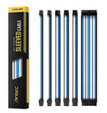 (LS)Antec PSU -  Sleeved Extension Cable Kit V2 - Blue / White / Black . 24PIN ATX, 4+4 EPS, 8PIN PCI-E, 6PIN PCI-E, Compatible with Standard PSU