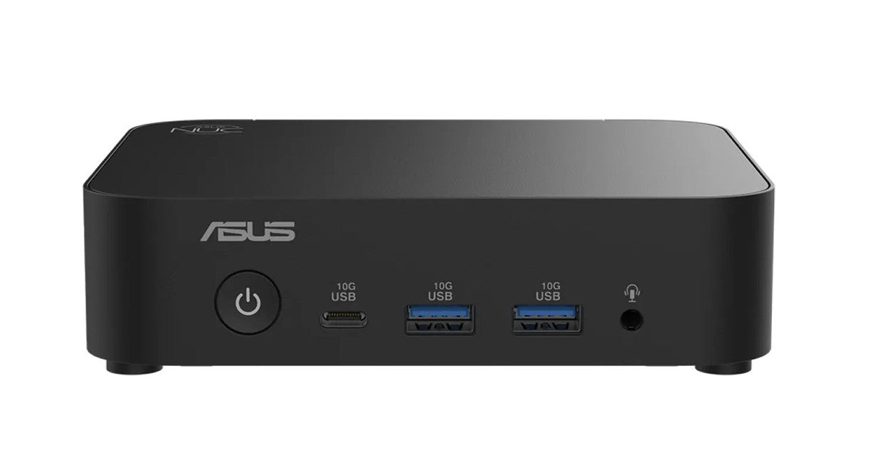 ASUS NUC 14 Essential Core N97 Barebone Mini PC, Intel N97, DDR5 SODIMM RAM Slot, Integrated Intel UHD Graphics, 2.5GbE, Wi-Fi 6E, M.2, No OS No Cord