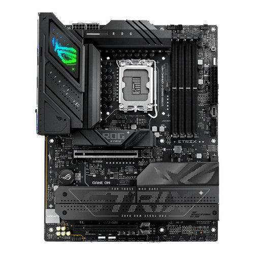 ASUS ROG STRIX B860-F GAMING WIFI LGA1851 ATX Motherboard 256GB, DDR5, 1 x PCIe 5.0, 4 x M.2 slots, 4 x SATA, WiFi 7, 1 x HDMI, 1 x DP