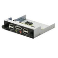 Scythe SC-KST01-BK-3.5, Kaze Station 3.5" Black Fan Controller, 1 Year