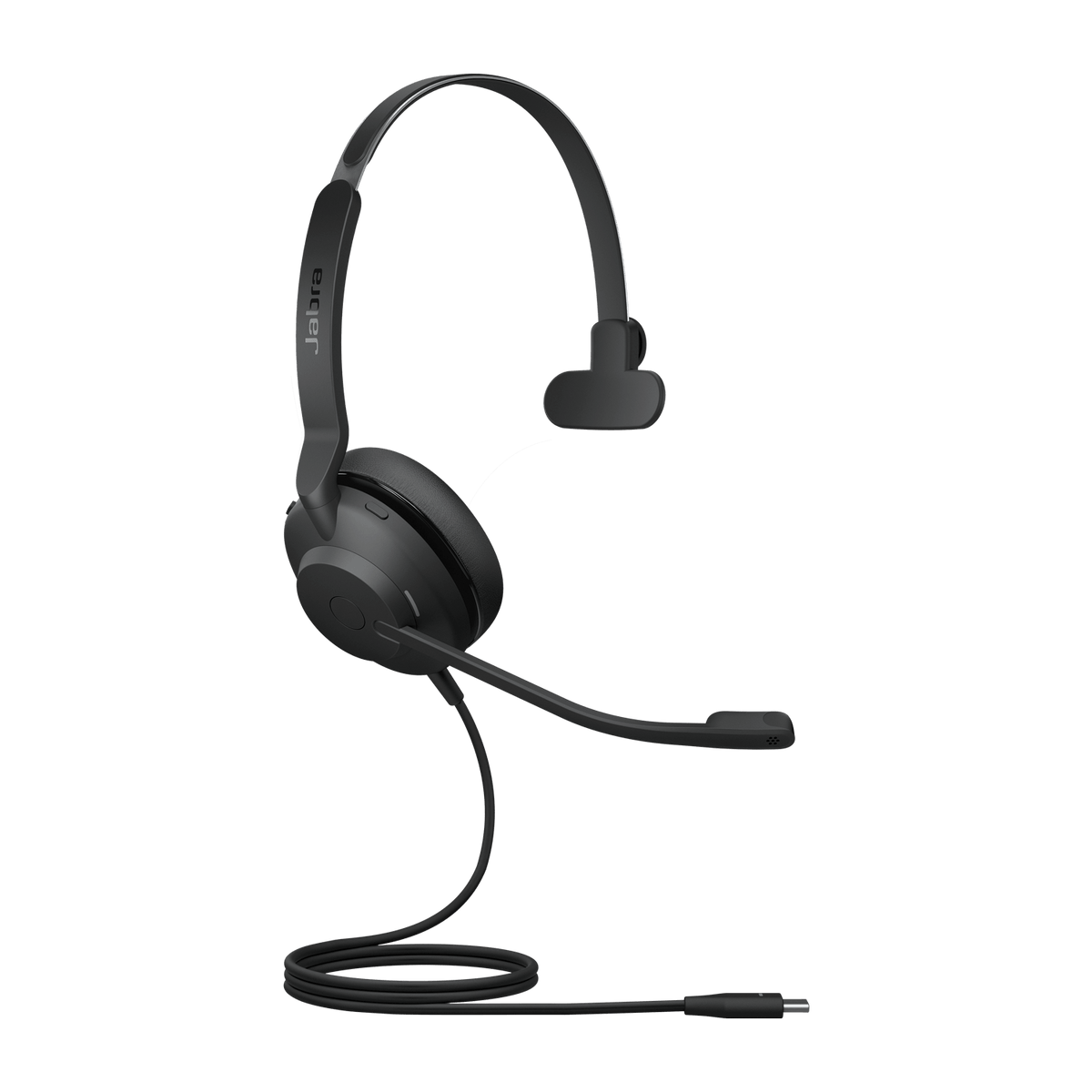 Jabra Evolve2 30 SE Wired USB-C UC Mono Headset, Lightweight & Durable, Noise Isolating Ear Cushions, Plug-and-play, 2-Mic Technology, 2Yr Warranty