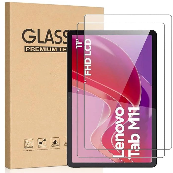 USP Lenovo Tab M11 (11') Premium Tempered Glass Screen Protector - 9H Surface Hardness, Scratch Resistant, Bubble-Free, 3 Years Warranty