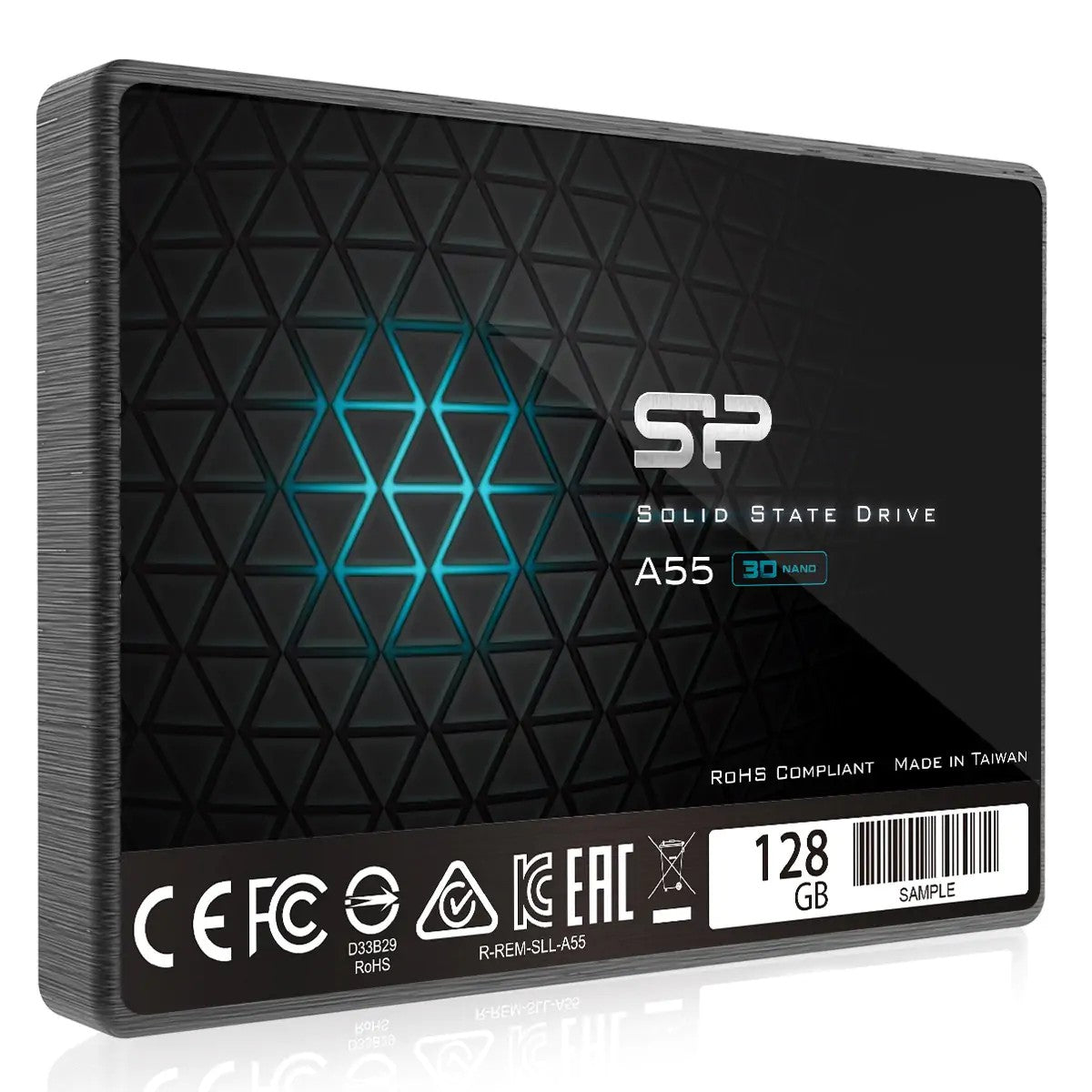 Silicon Power SP002TBSS3A56A25, Ace A55, 2TB, 2.5", SATA 6Gb/s, Read Speed: Up to 500MB/, Write Speed: Up to 450MB/s, 3 Year Warranty