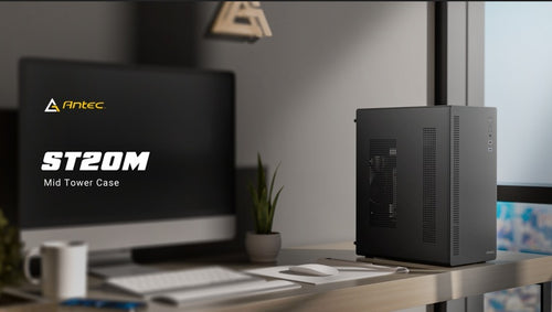 Antec ST20MVPA55AU, mATX/ITX Mid Tower, USB3.0, 265mm GPU, 150mm CPU, 1x120mm fan, 275x180x352mm